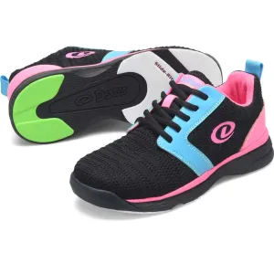 Raquel Lx Jr. Black/ Blue/ Pink Shoes