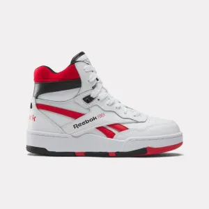 Reebok Footwear Kids BB 4000 II Mid Basketball Shoes - Preschool WHITE/VECRED/BLACK