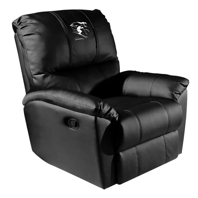 Rocker Recliner with Ski Freestyle Logo Panel