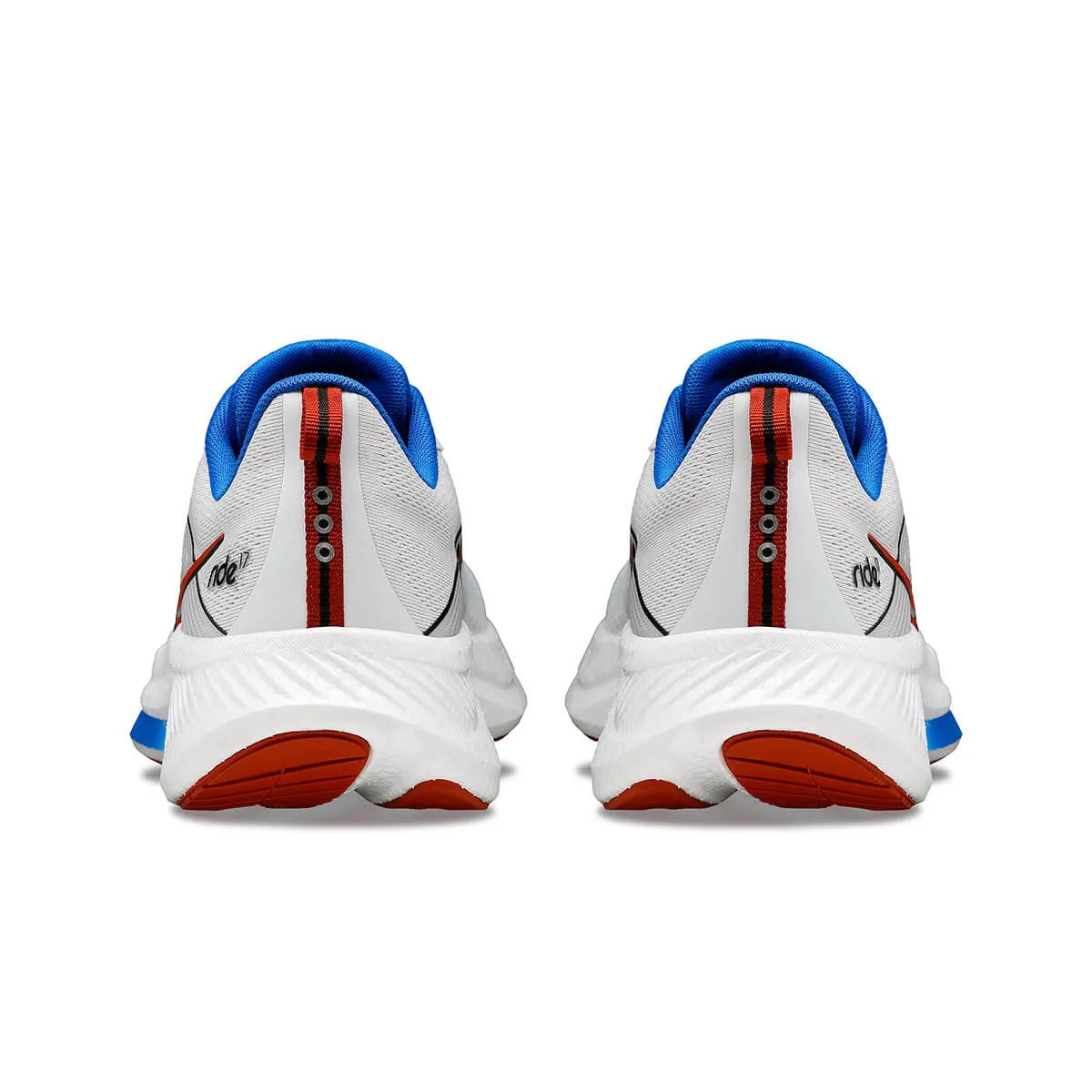 Saucony Ride 17 Mens | White/cobalt