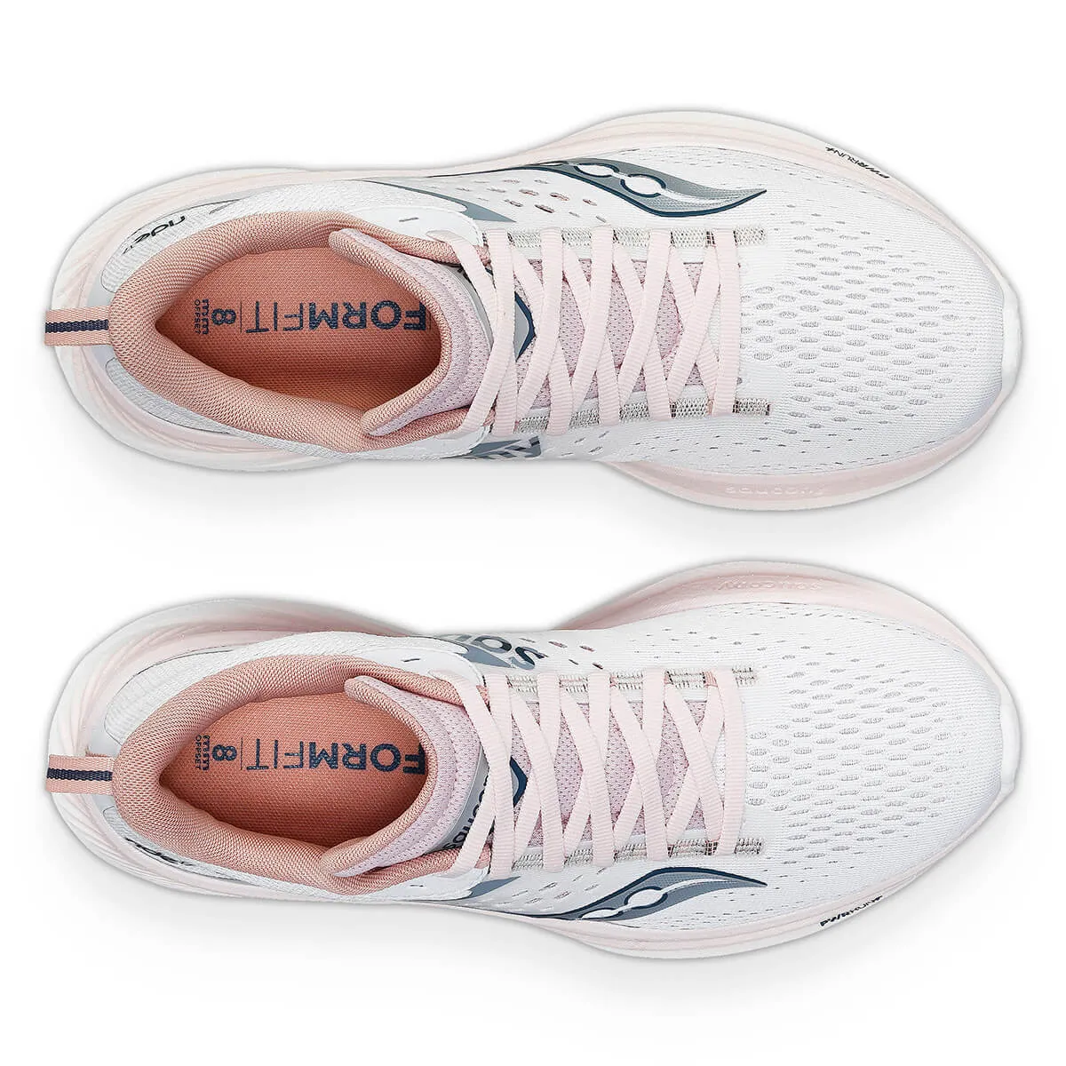 Saucony Ride 17 Womens | White/lotus