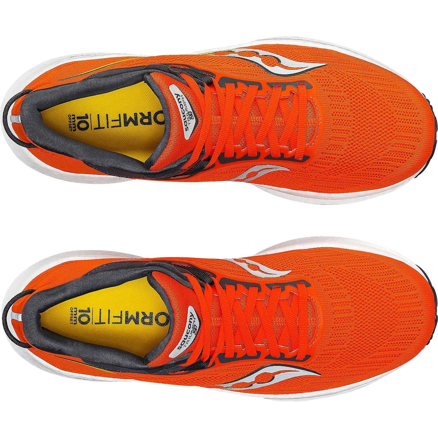 Saucony Triumph 21 Mens Running Shoes - Orange