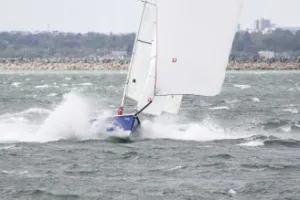 SB20 Sails - Asymmetric Spinnaker Dark Blue. Hyde Sails