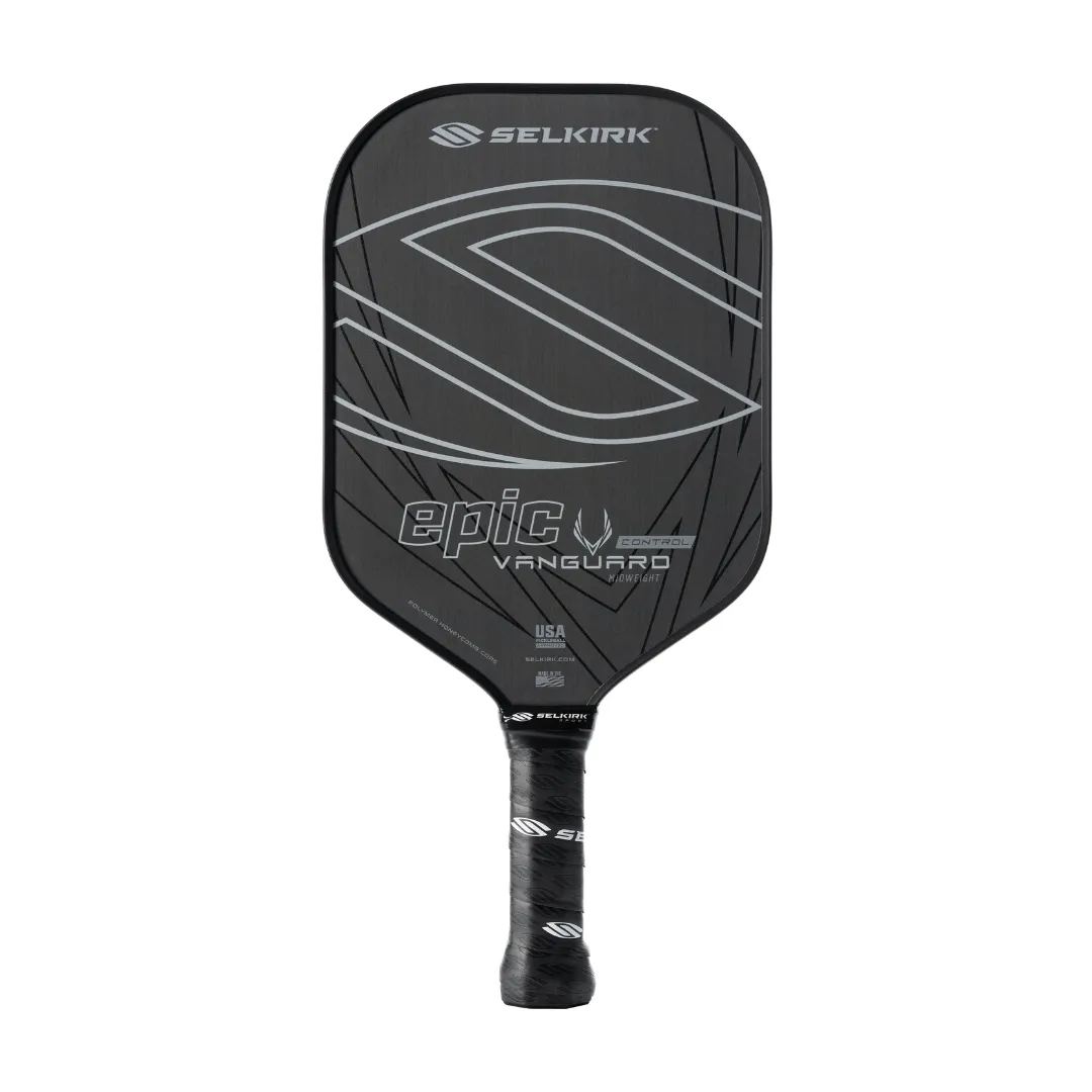 Selkirk Vanguard Control Epic Pickleball Paddle [Raw Carbon]