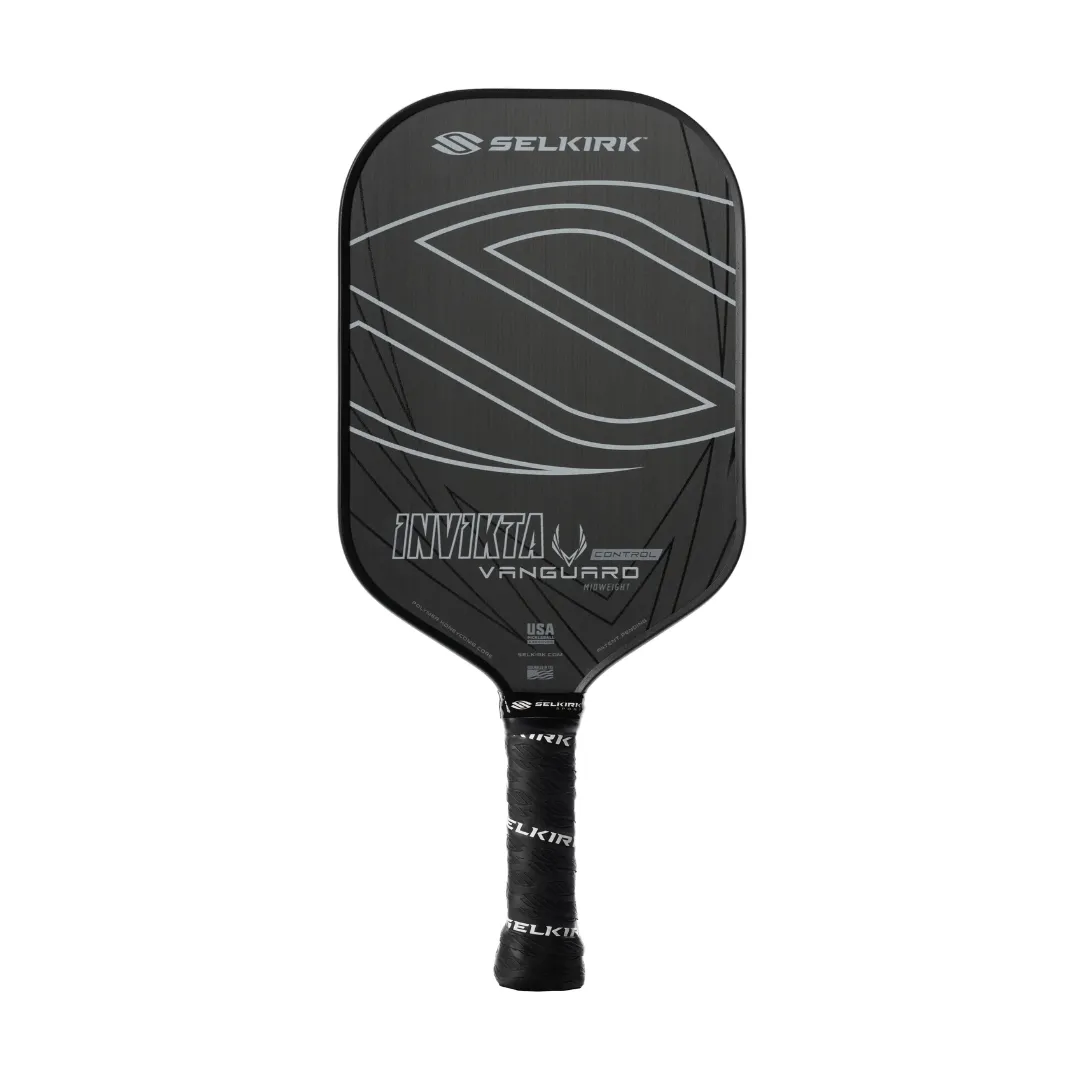 Selkirk Vanguard Control Invikta Pickleball Paddle [Raw Carbon]