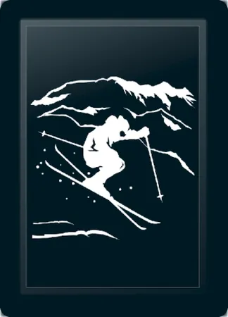 Ski Freestyle Logo Panel