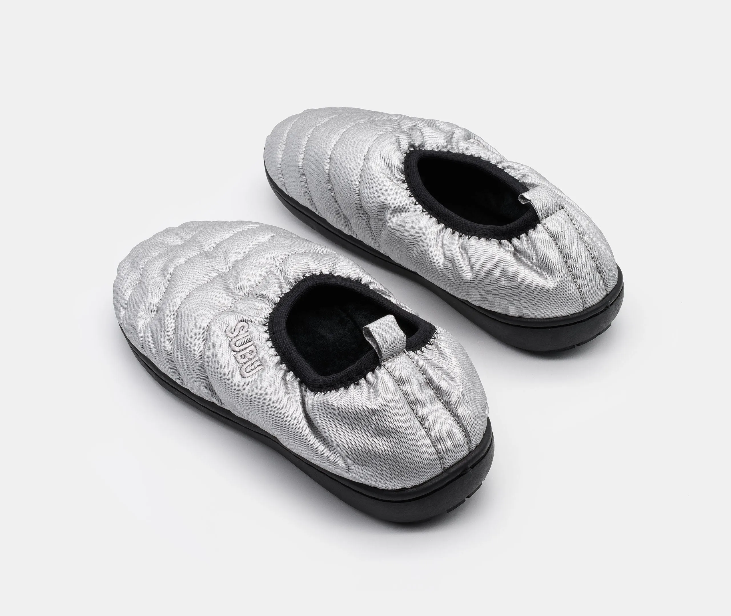 SUBU Packable Slippers - Foil Silver