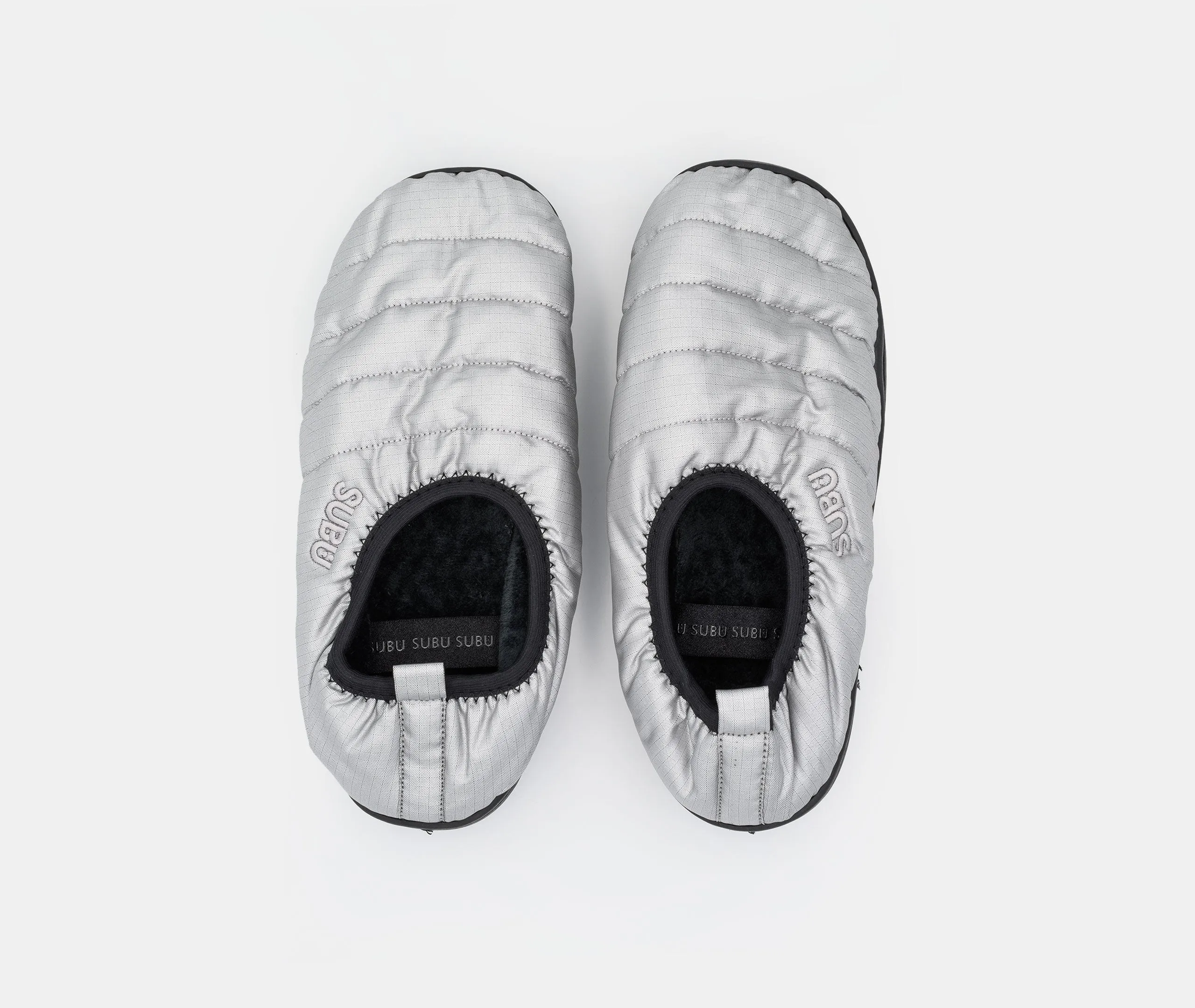 SUBU Packable Slippers - Foil Silver