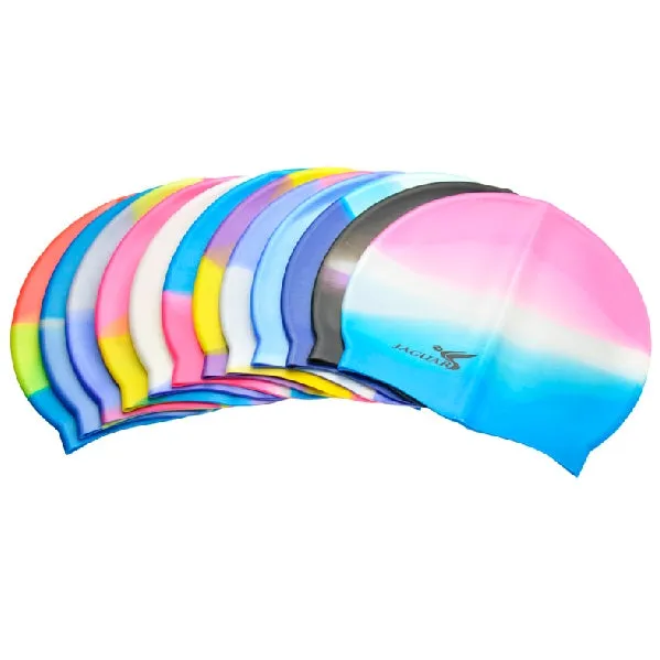 Swimming Cap, Excellent Waterproof Swimming Hat, Elastic Silicone Hot Spring Cap (MC404)