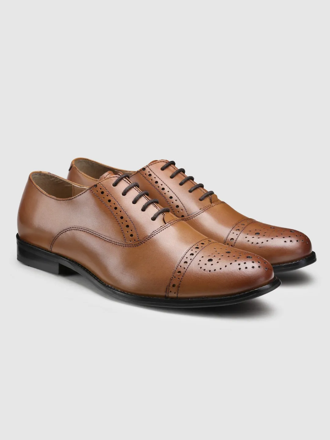 Tan Brogue Shoes