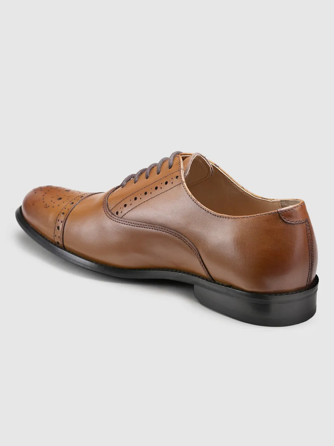 Tan Brogue Shoes