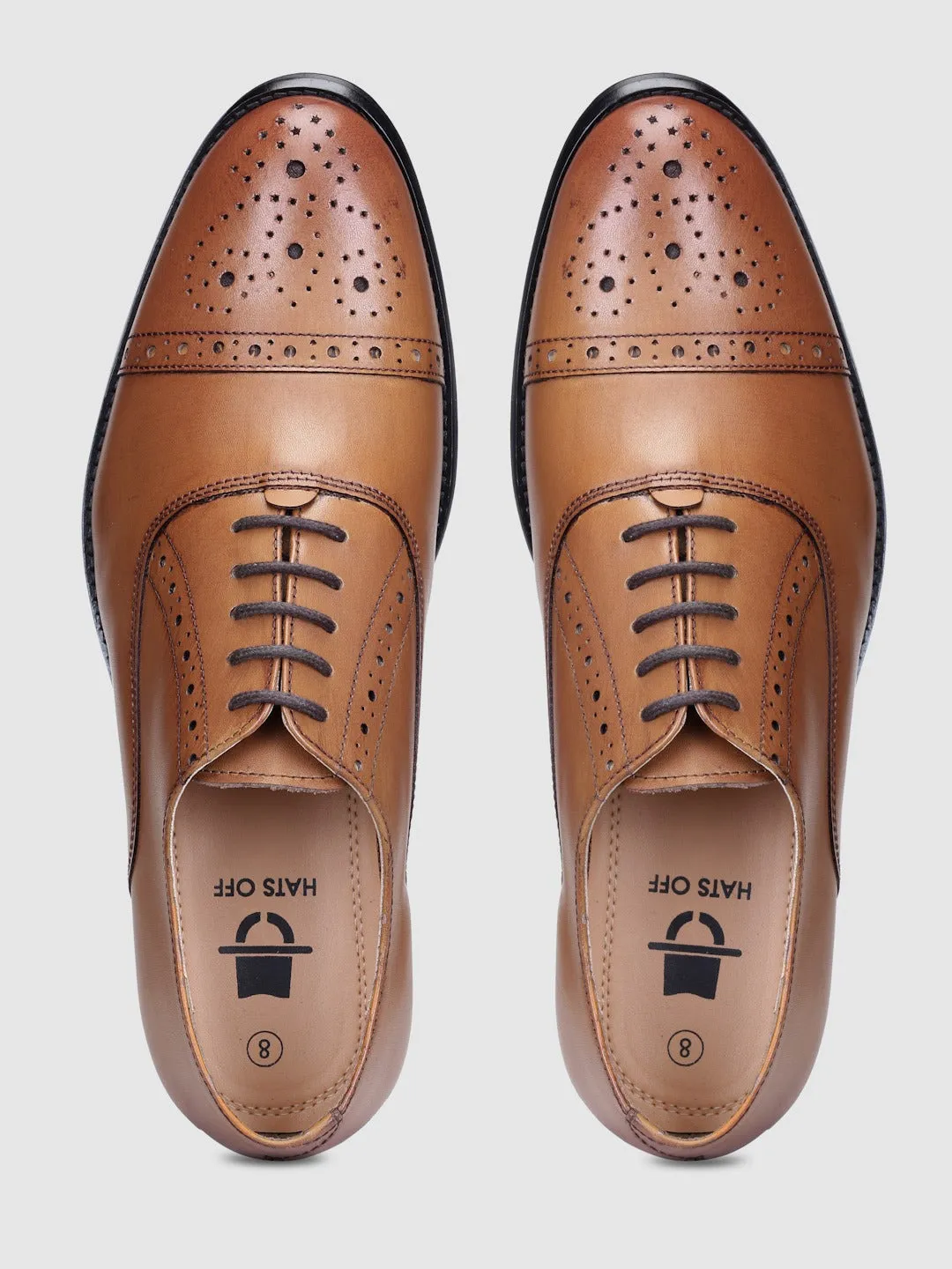 Tan Brogue Shoes