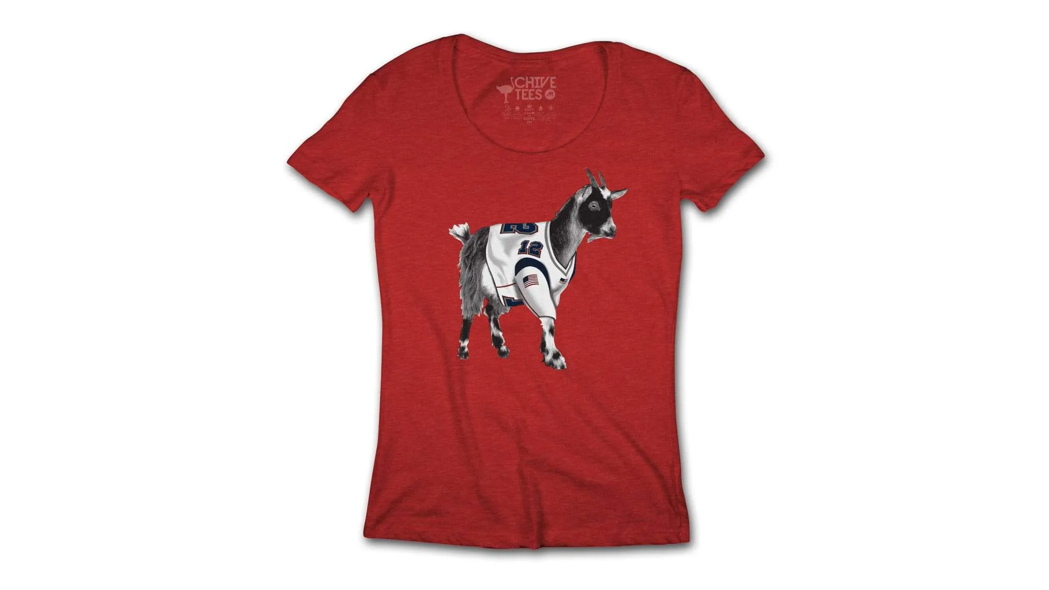 The GOAT Tee - Red