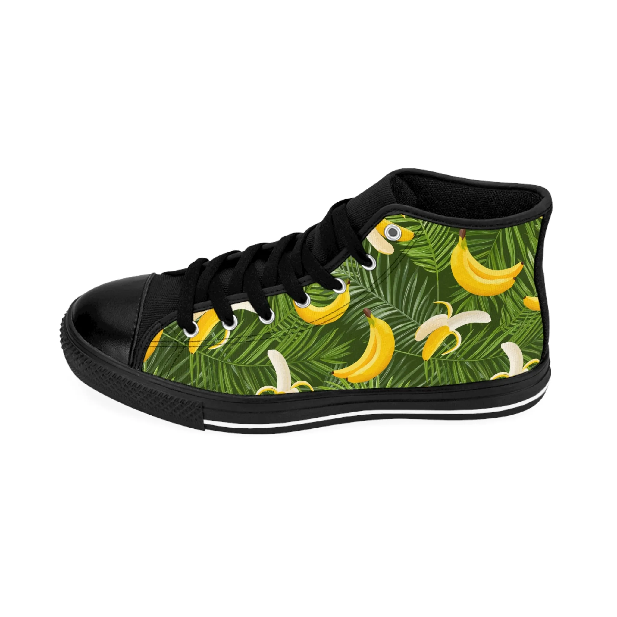 Tropical Bananas Women's Classic Sneakers