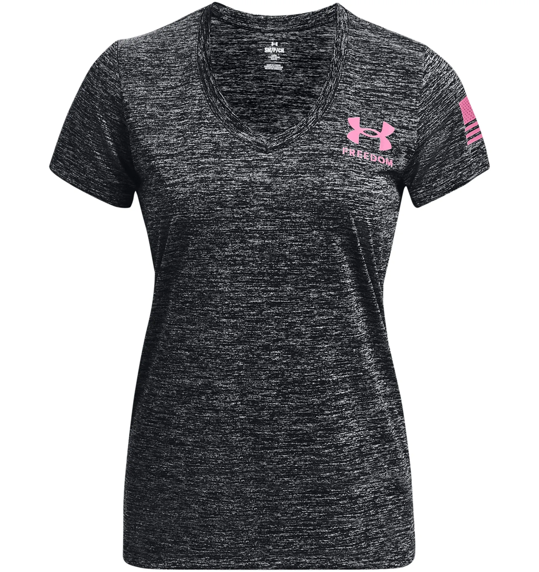 Under Armour Women's Tech Freedom Short Sleeve V-Neck