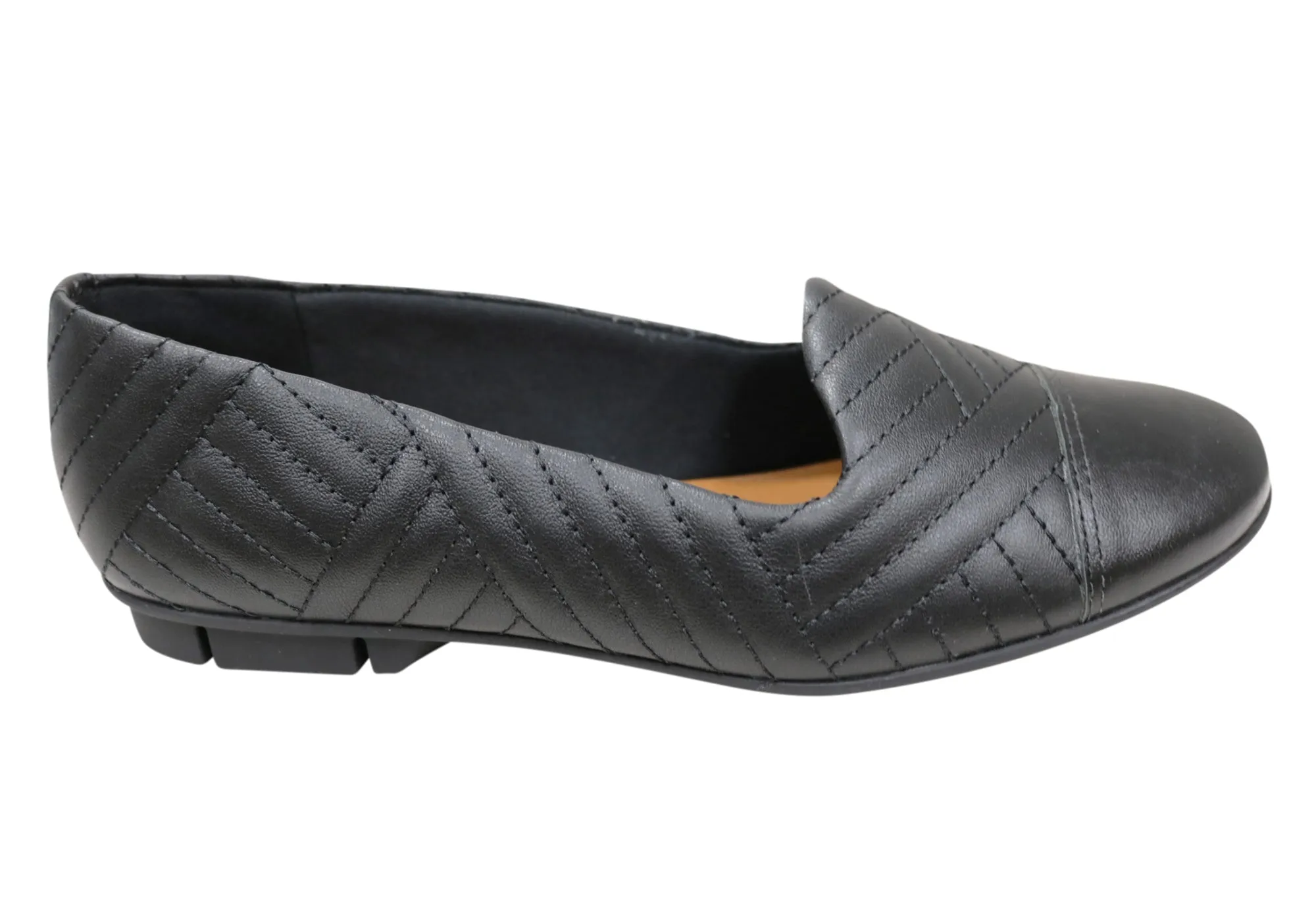 Usaflex Dilly Womens Comfortable Leather Shoes Made In Brazil