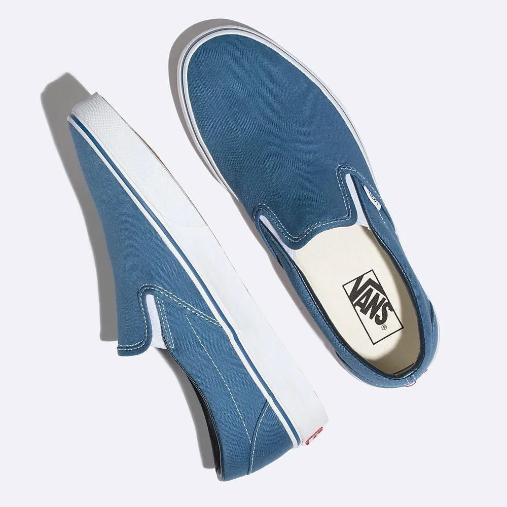 Vans Unisex Classic Slip On Navy Canvas