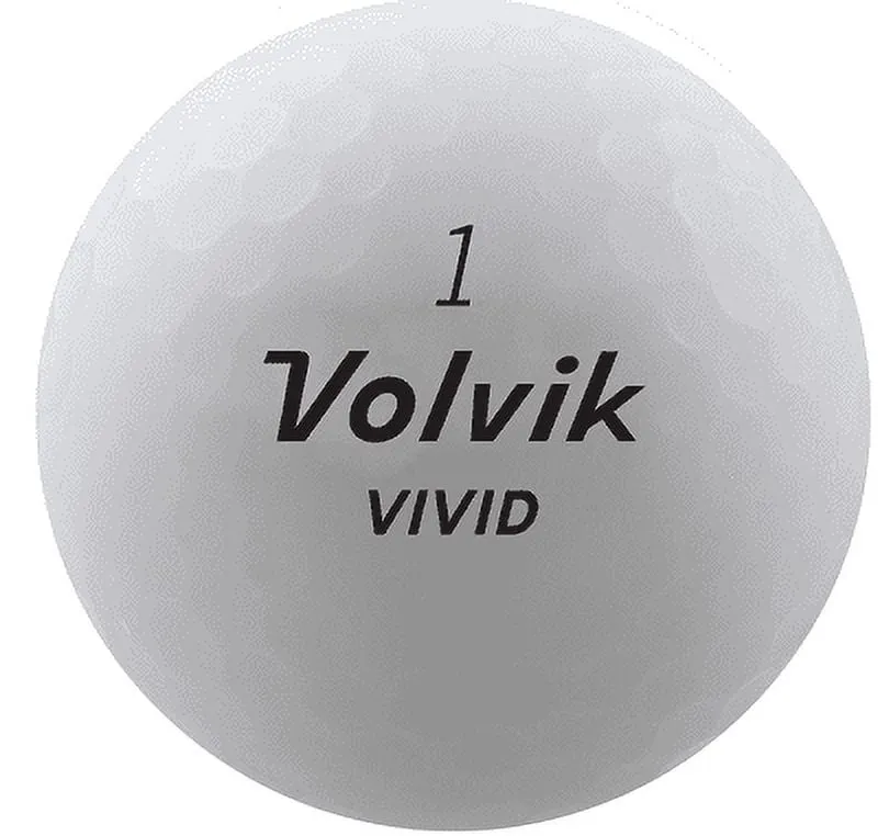 Volvik 2022 Vivid Golf Balls Matte White 12pk