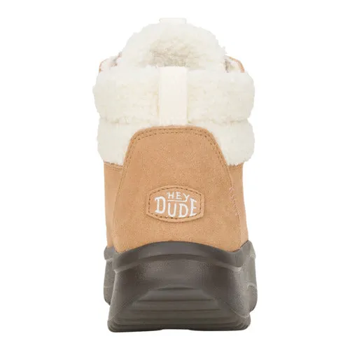 Wendy Peak Apres Suede Cozy - Chestnut/Black