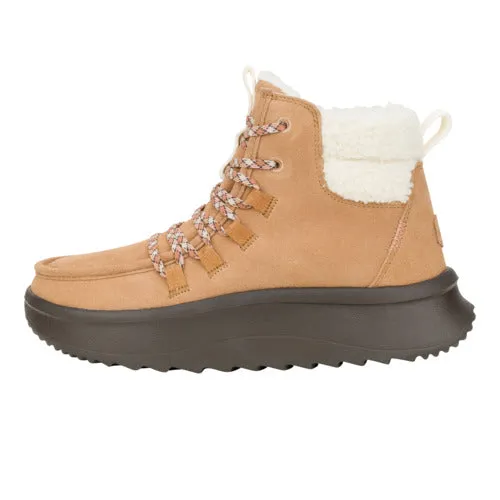 Wendy Peak Apres Suede Cozy - Chestnut/Black