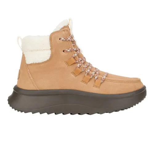 Wendy Peak Apres Suede Cozy - Chestnut/Black