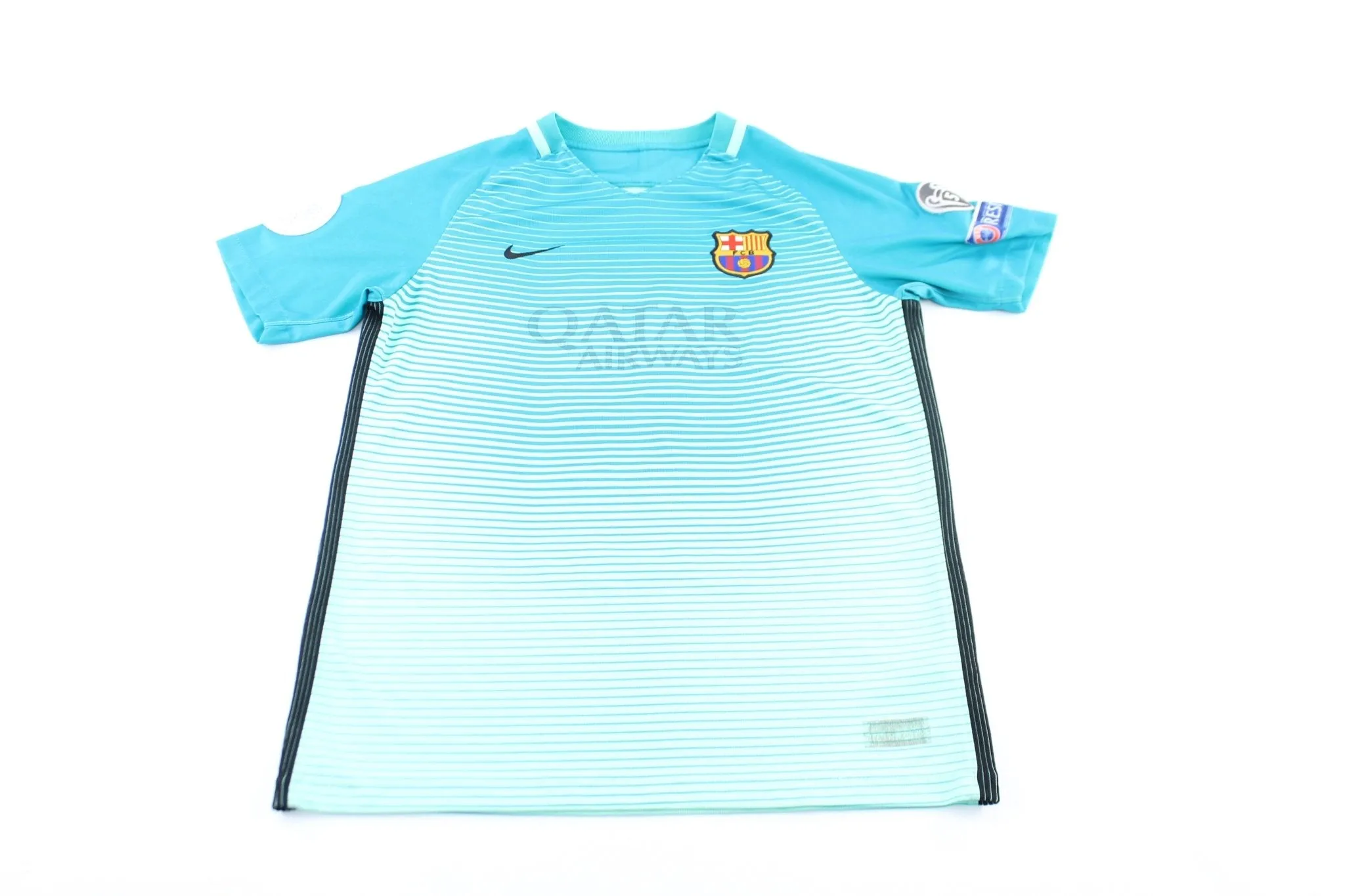 Women's Nike Embroidered Logo FC Barcelona Soccer Jersey