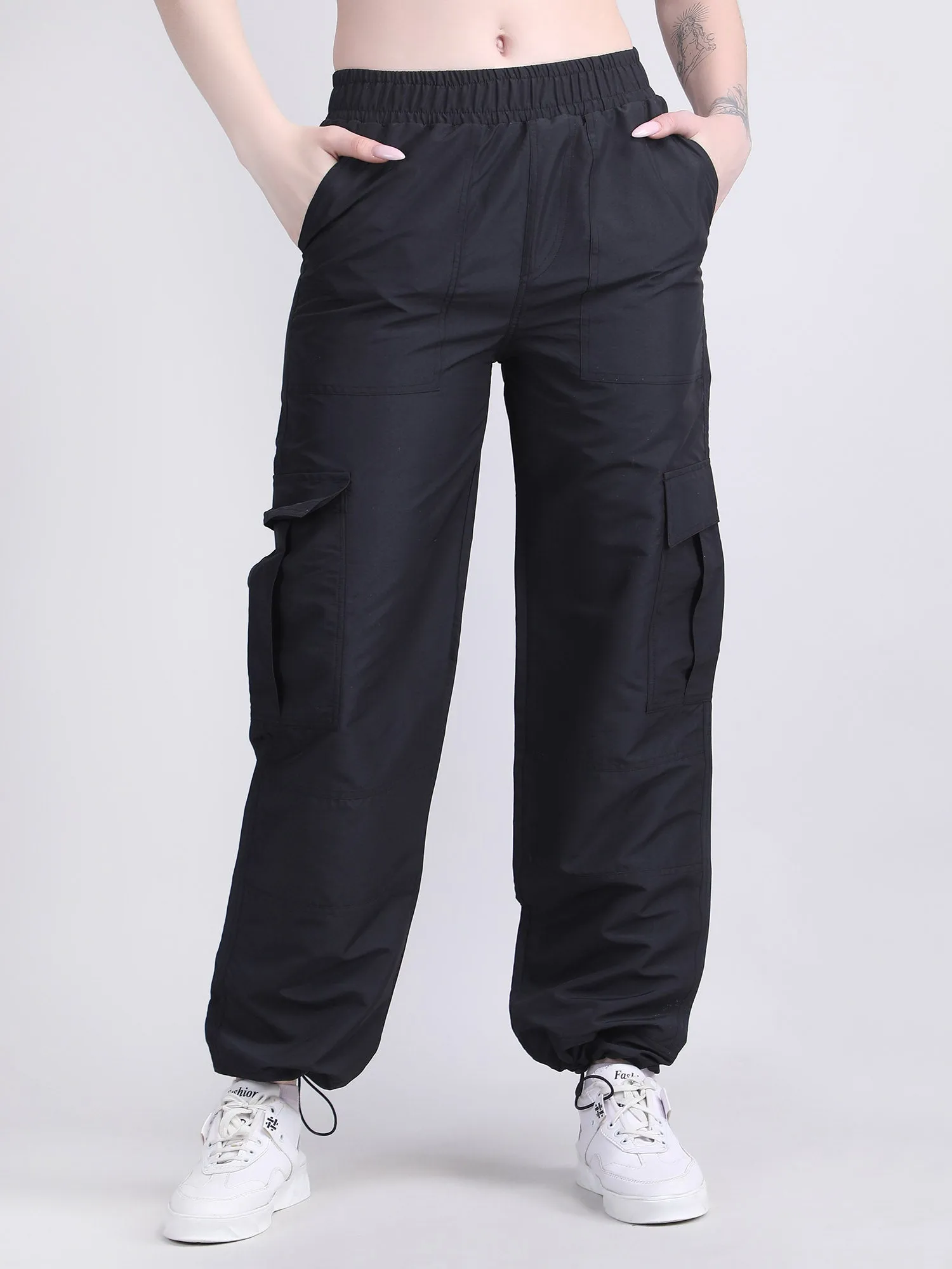 Women's Oversized Parachute Pants