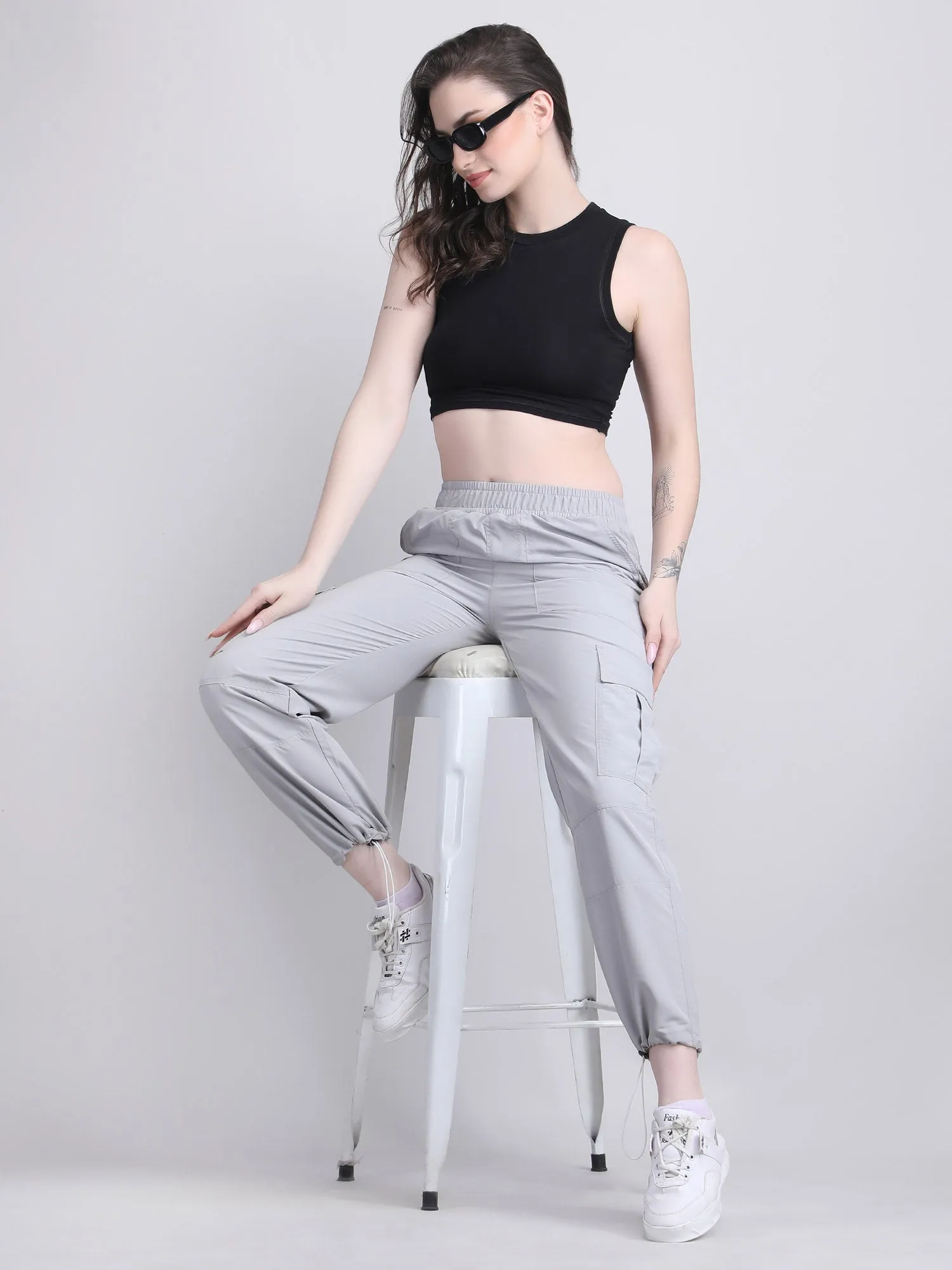 Women's Oversized Parachute Pants