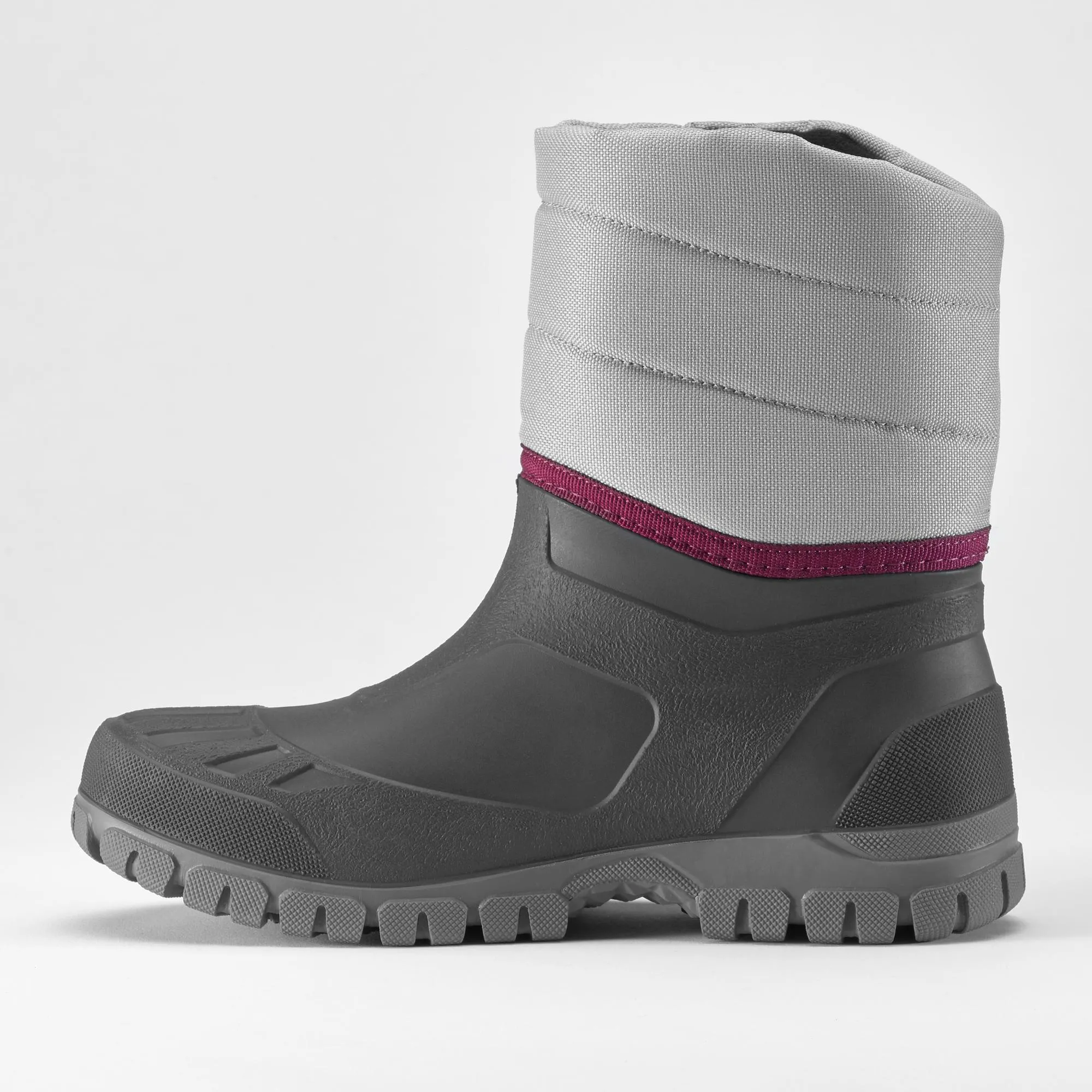 Women's warm waterproof snow hiking boots - SH100 mid